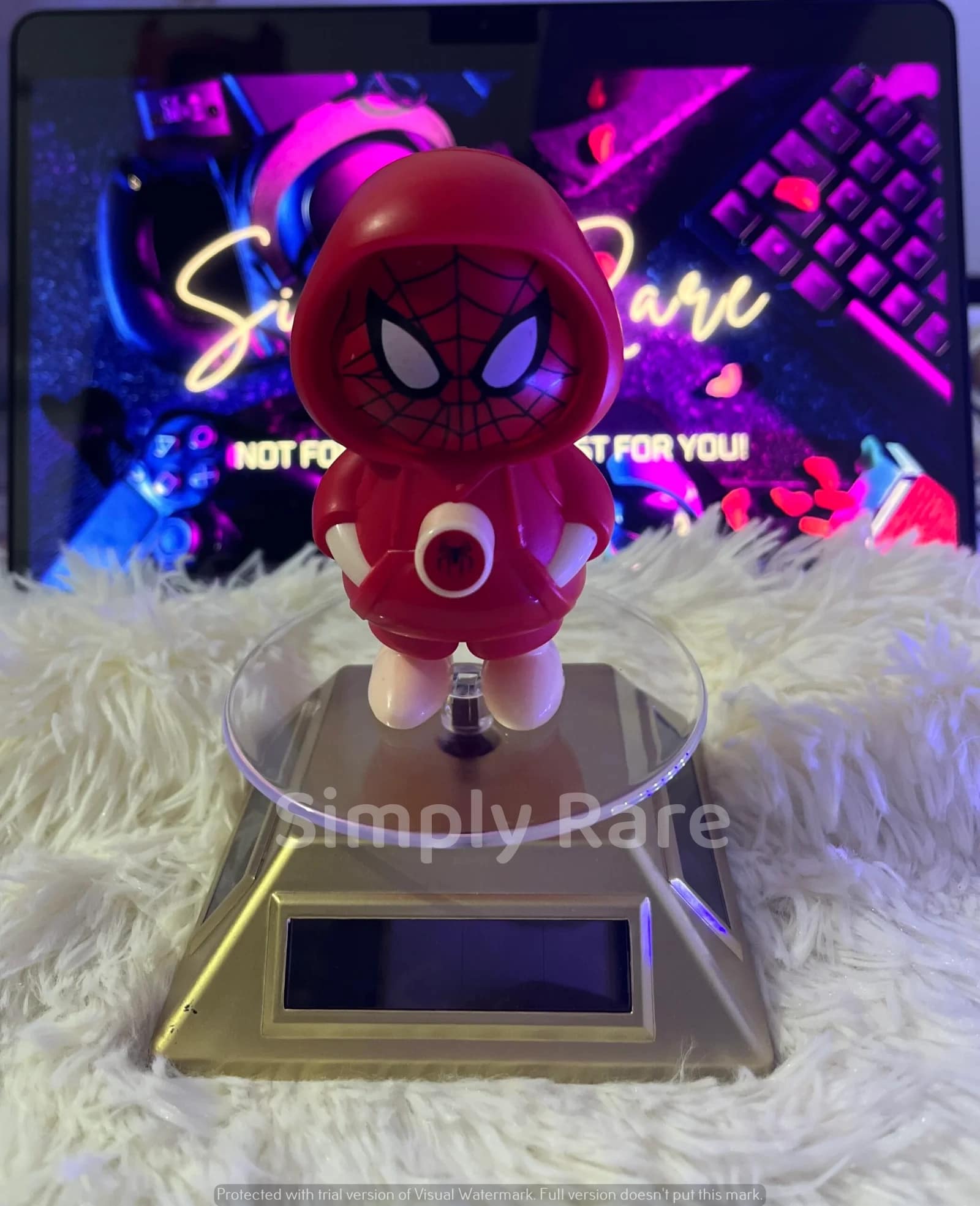 Spiderman Face-Changing Keychain