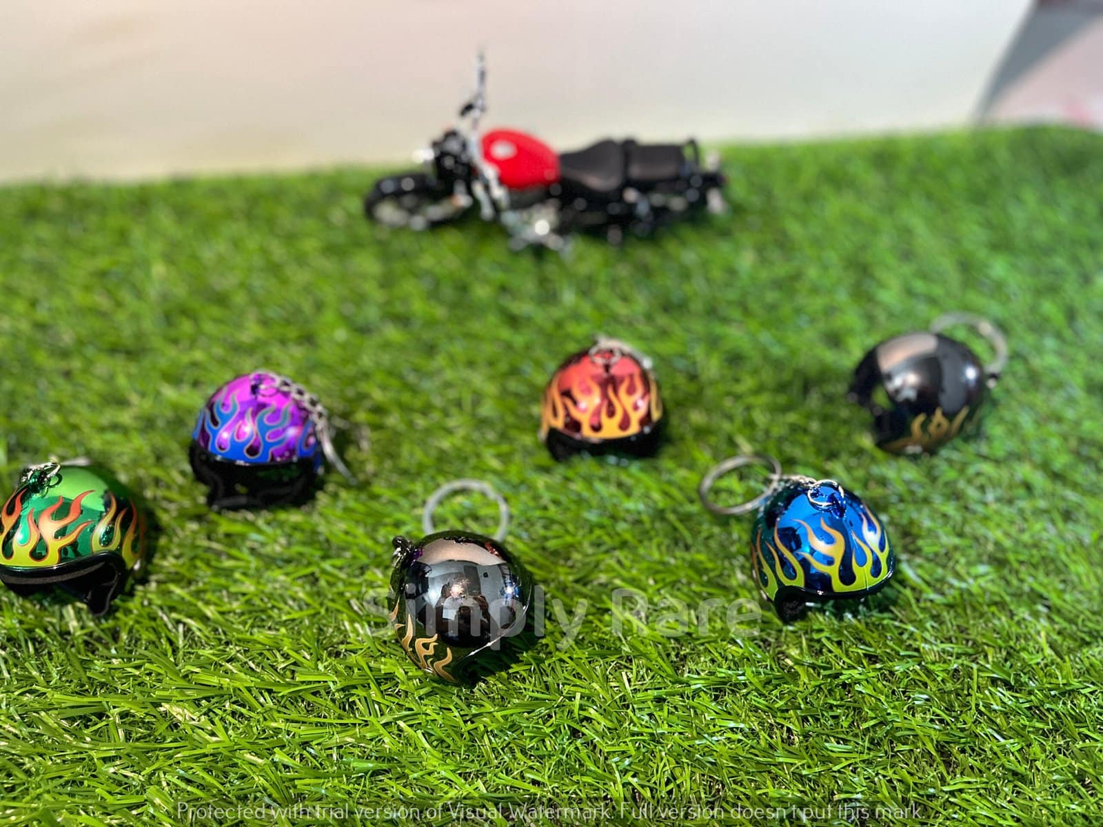 Stunt Helmet Keychain - Image 2