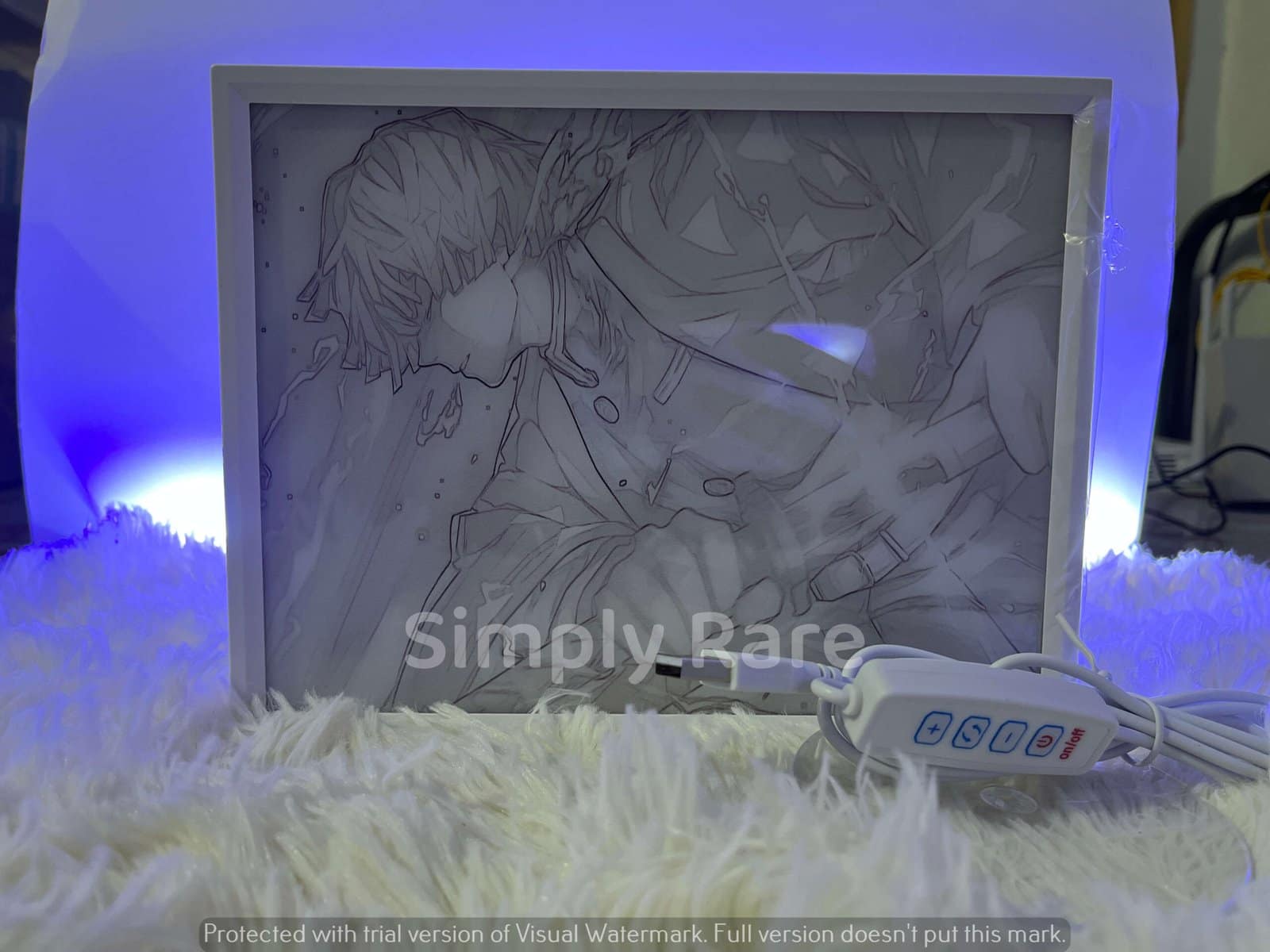 Zenitsu's First Form (Thunderclap and Flash) Night Lamp - Image 2