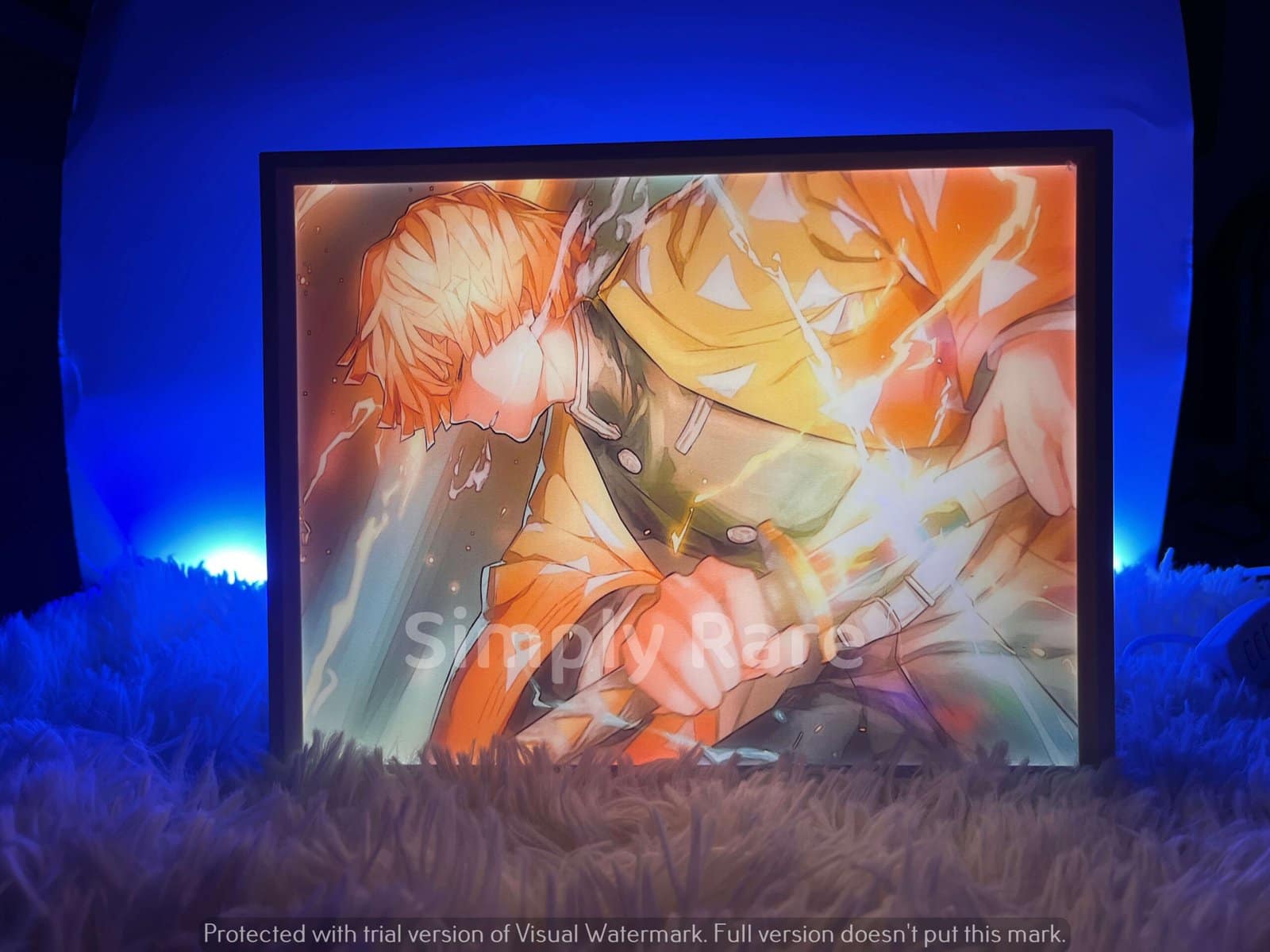 Zenitsu's First Form (Thunderclap and Flash) Night Lamp