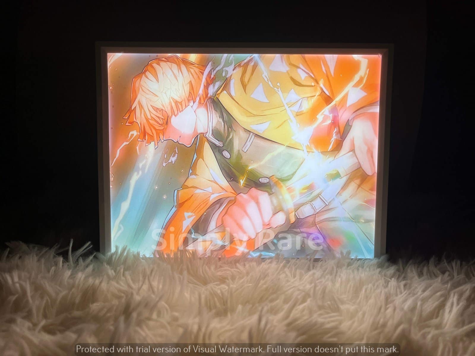 Zenitsu's First Form (Thunderclap and Flash) Night Lamp - Image 4