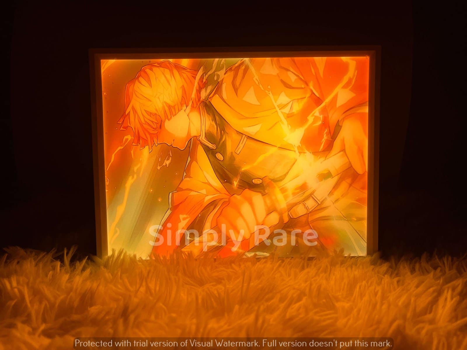 Zenitsu's First Form (Thunderclap and Flash) Night Lamp - Image 5