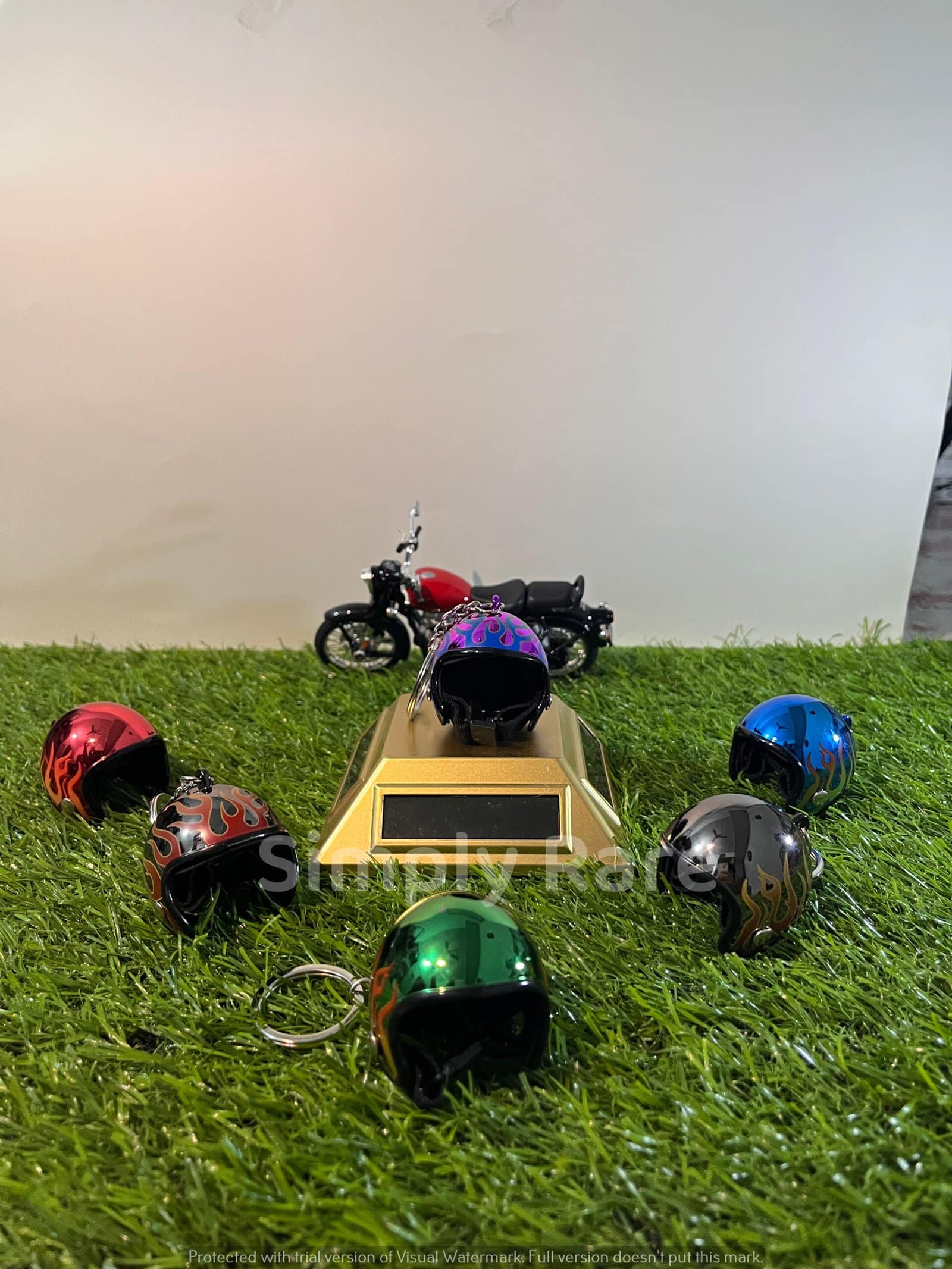 Stunt Helmet Keychain