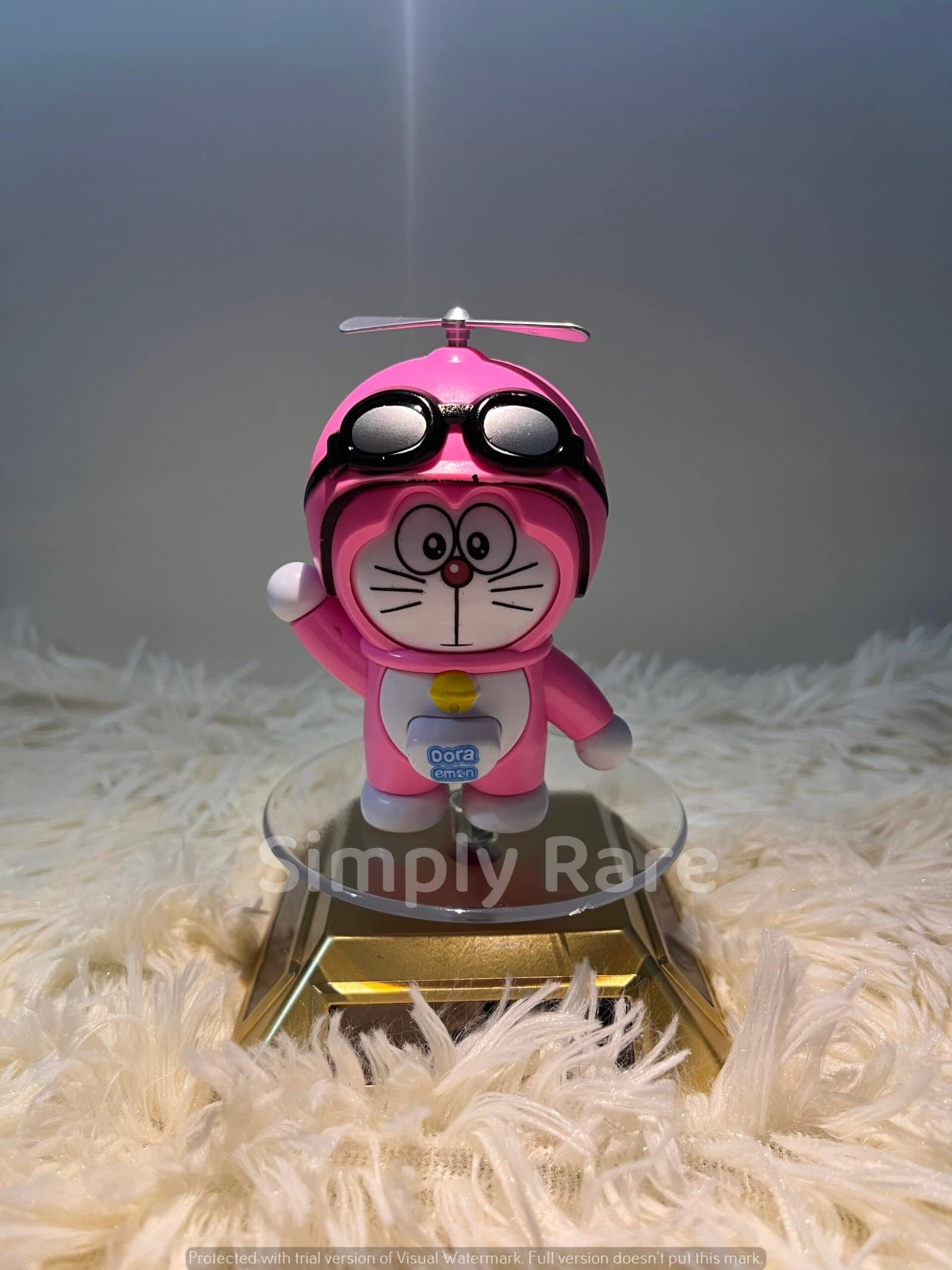 Doraemon with Fan - Mood Changing Keychain - Image 3