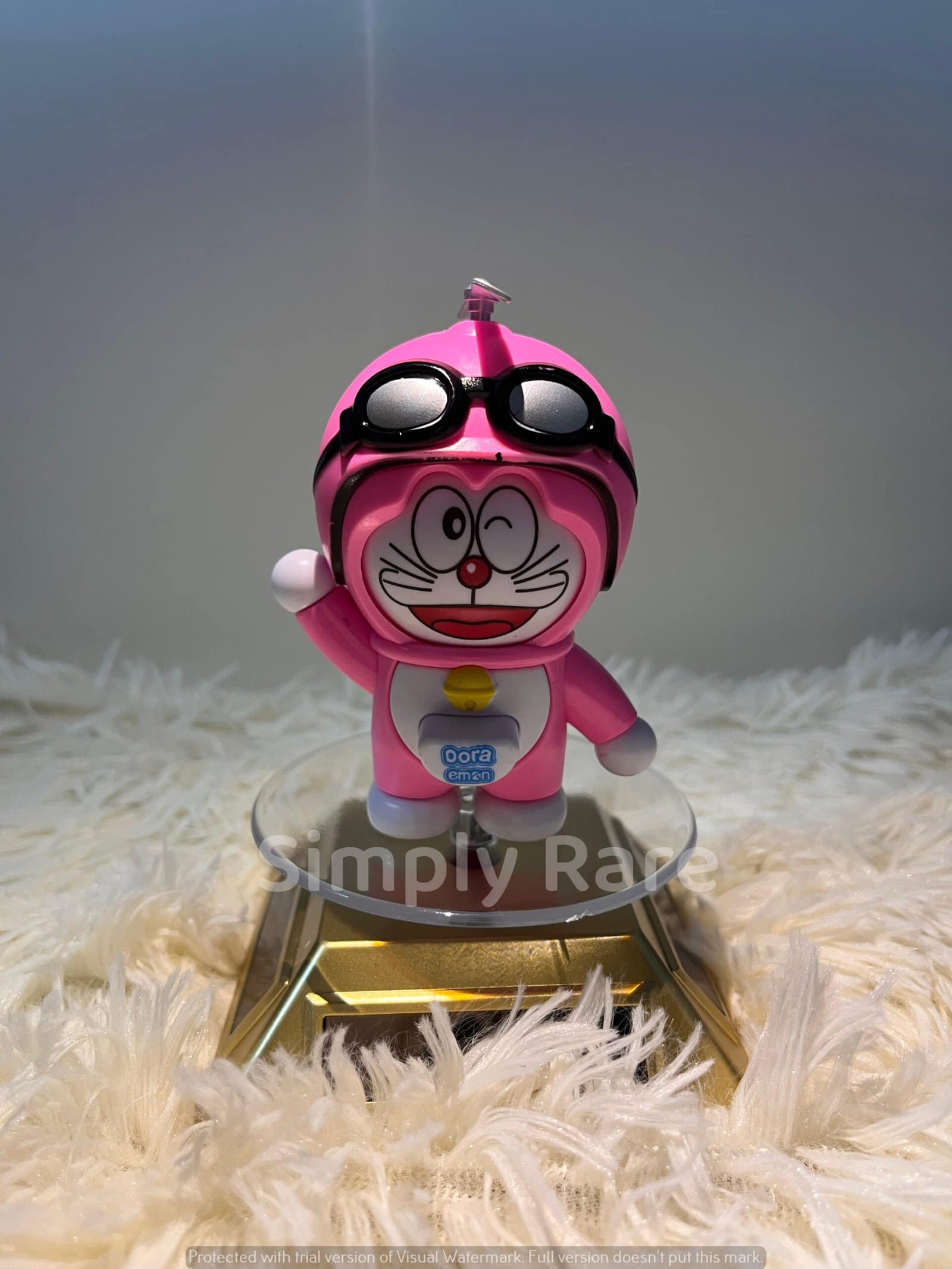 Doraemon with Fan - Mood Changing Keychain - Image 2