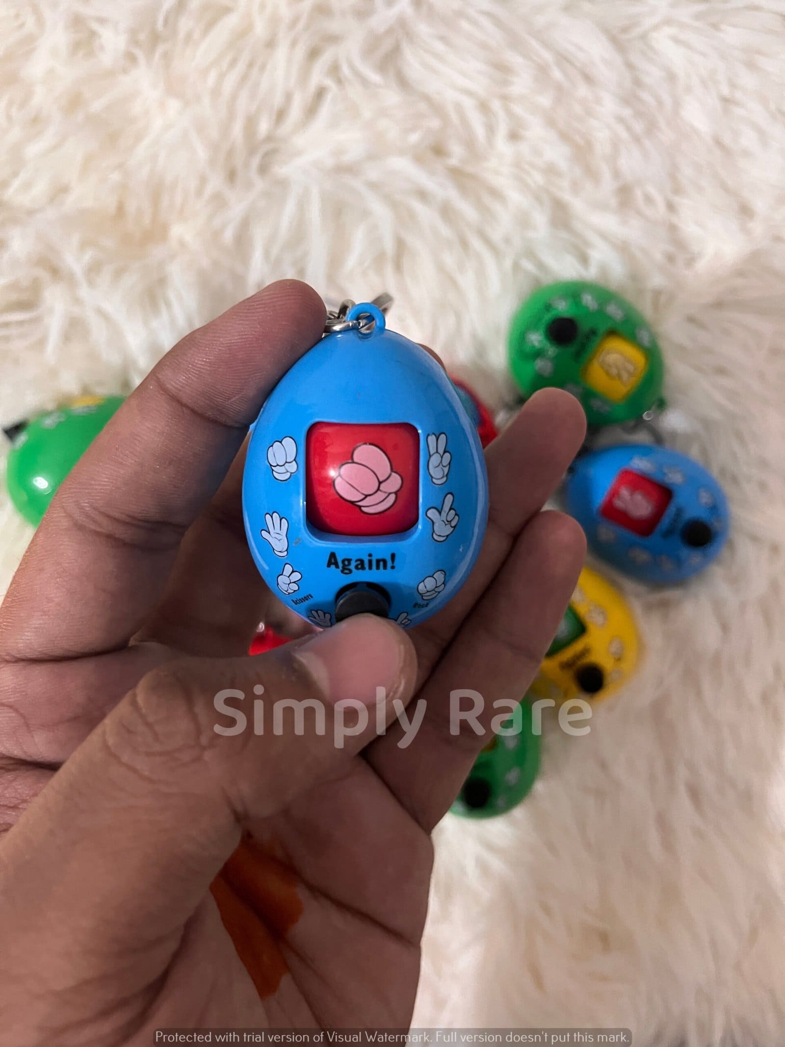 Stone Paper Scissor Keychain - Image 4