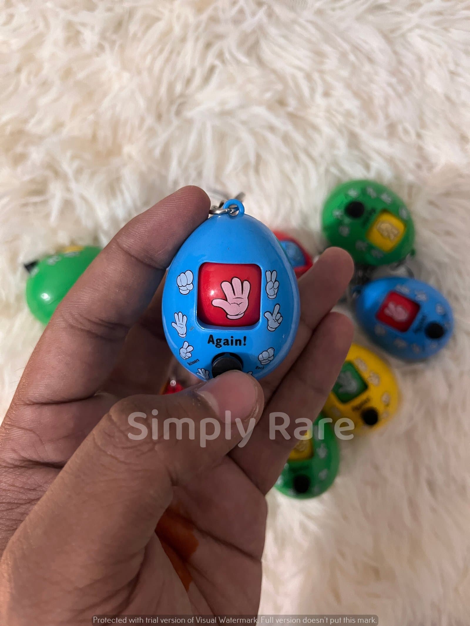 Stone Paper Scissor Keychain - Image 2