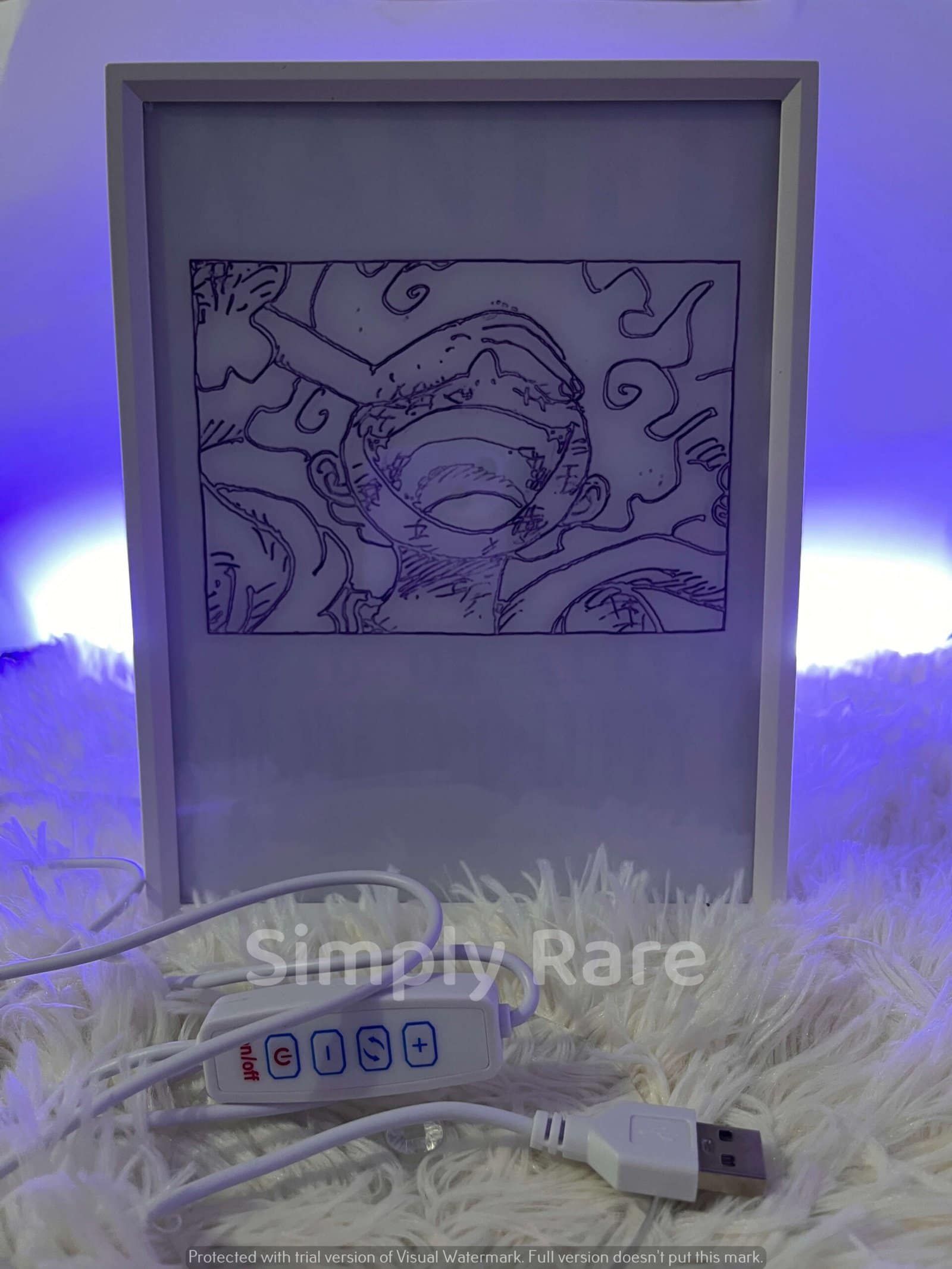 Wanted Luffy Gear 5 - Night Lamp - Image 2