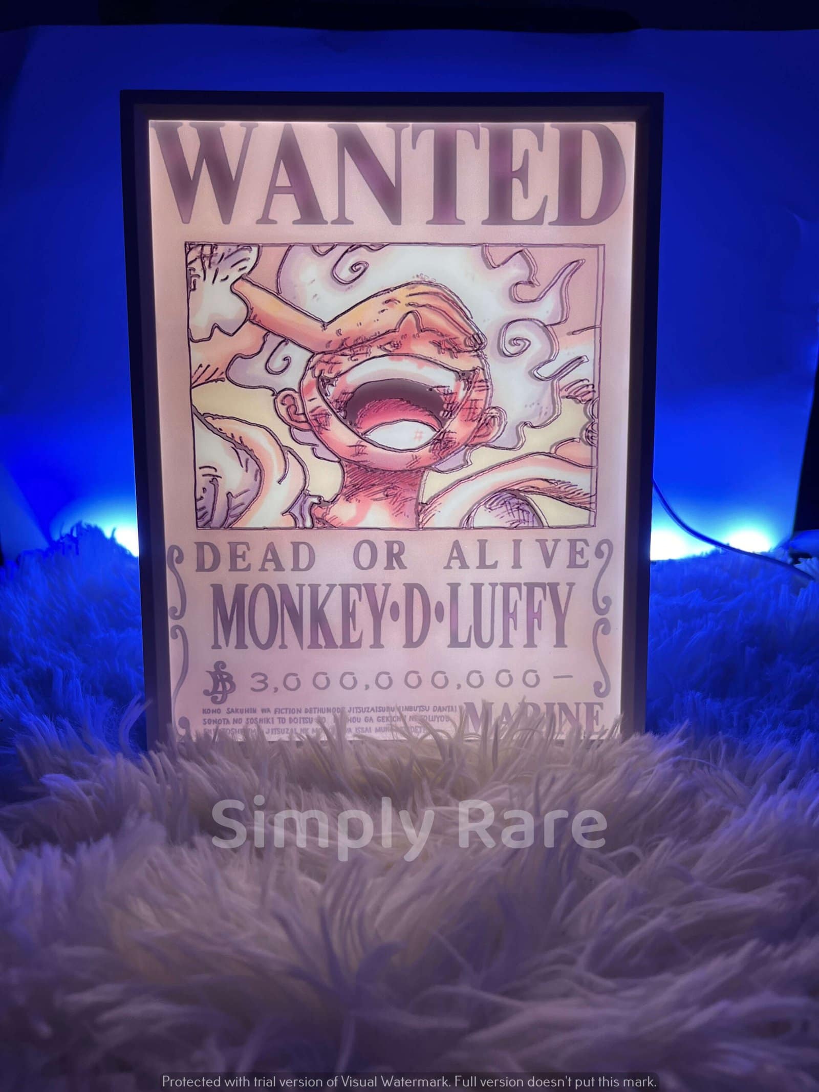 Wanted Luffy Gear 5 - Night Lamp