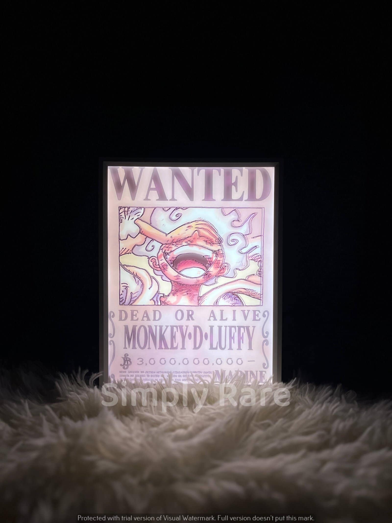 Wanted Luffy Gear 5 - Night Lamp - Image 6