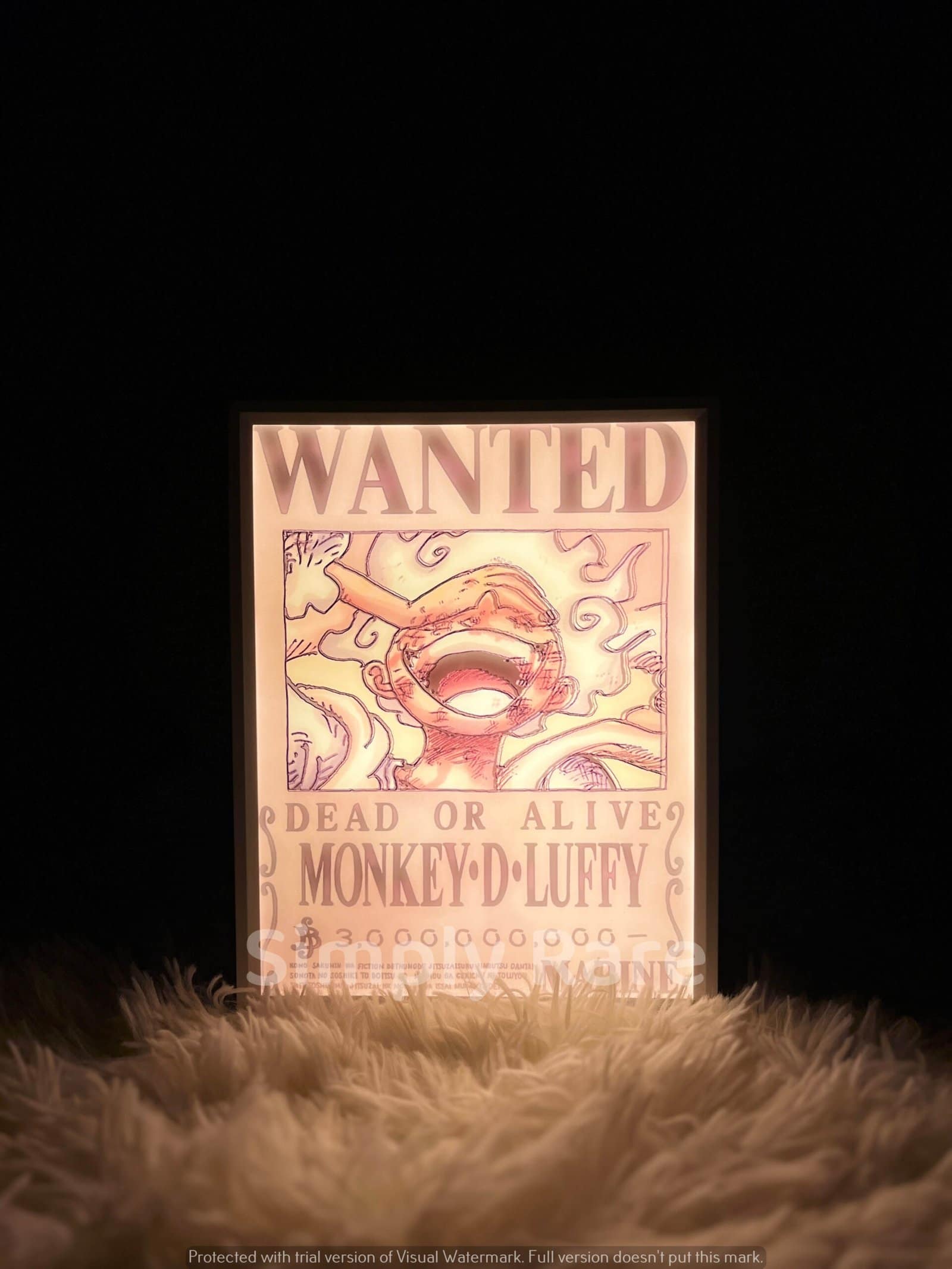 Wanted Luffy Gear 5 - Night Lamp - Image 5