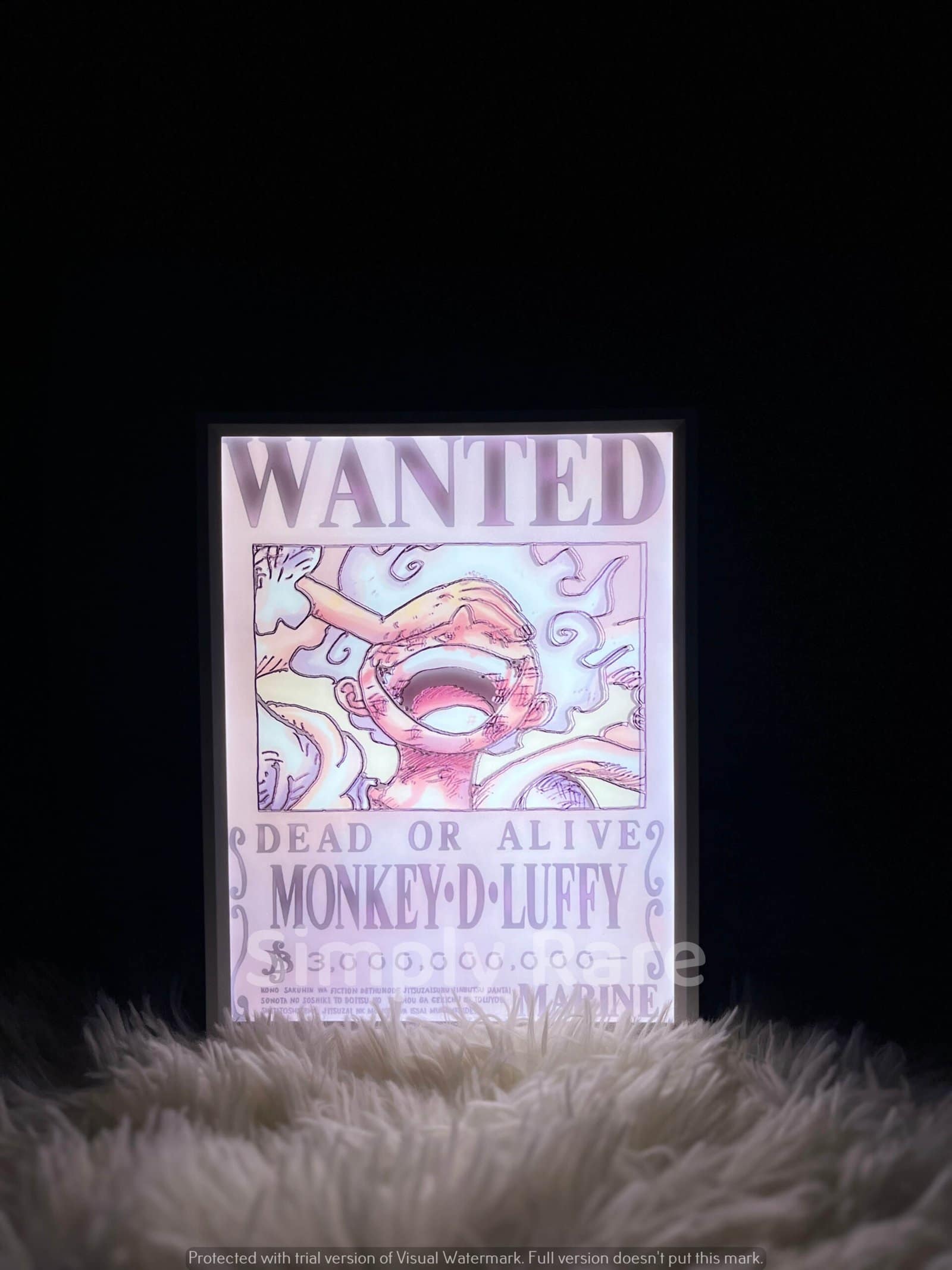 Wanted Luffy Gear 5 - Night Lamp - Image 7