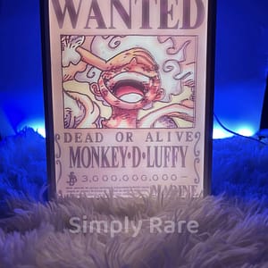 Wanted Luffy Gear 5 - Night Lamp