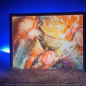 Zenitsu's First Form (Thunderclap and Flash) Night Lamp