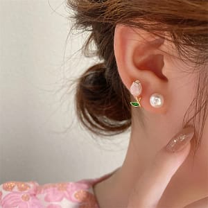 Korean Tulip Earring