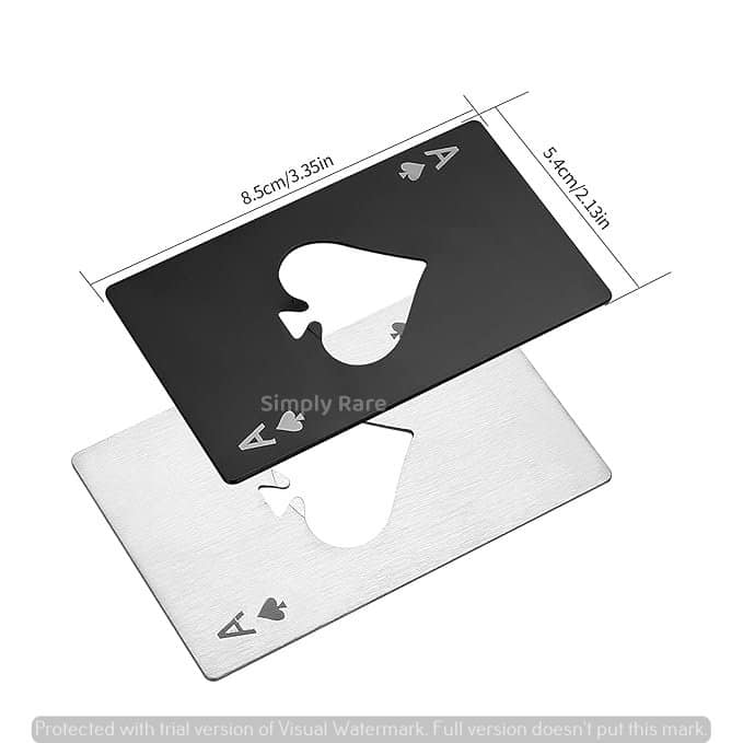 ACE Card Bottle Opener - Metal - Image 2