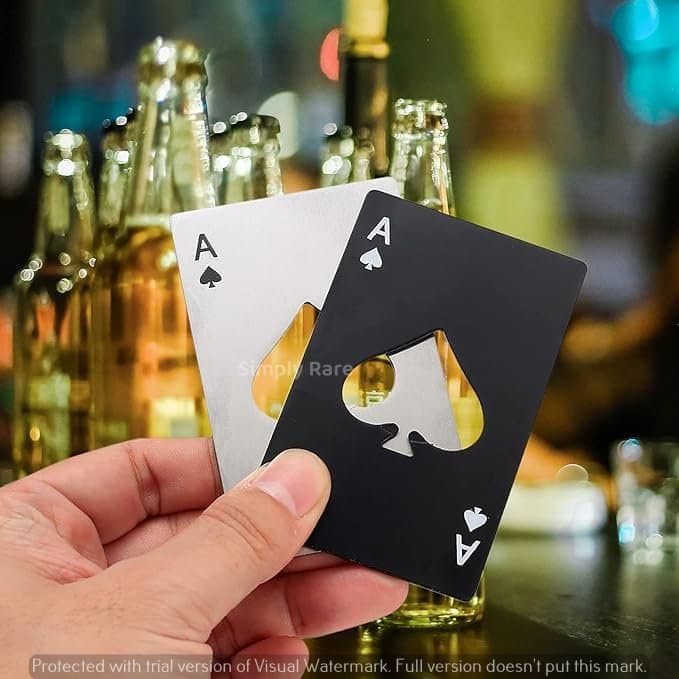 ACE Card Bottle Opener - Metal - Image 5